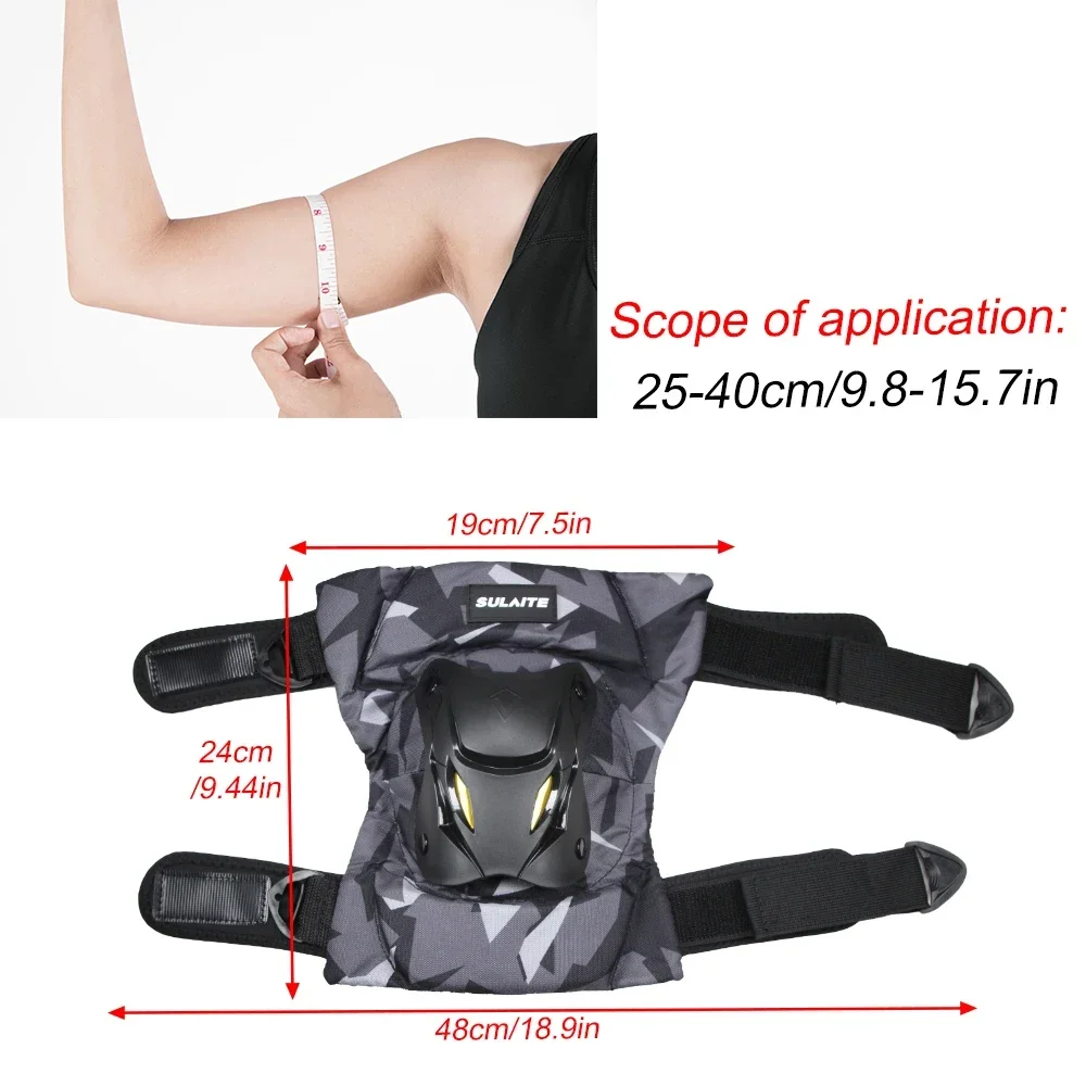 Fashion Motorcycle Kneepad Fluorescence Moto Elbow Knee Pads Motocross Racing Protective Gear Protector Guards Kit Accessories