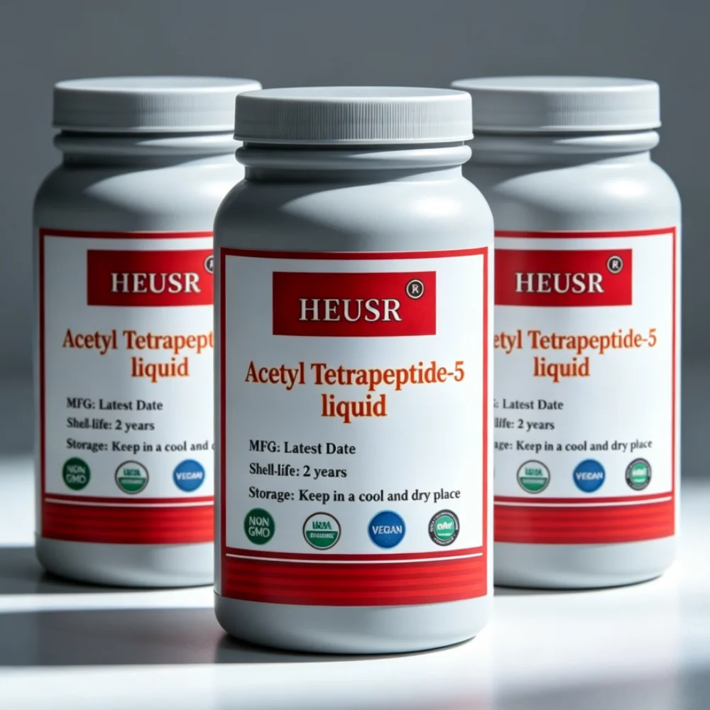 

Acetyl Tetrapeptide-5 Liquid Eye Silk Peptide Original Solution Active Peptide Dispels Eye Bags, Black Circles, and Edema 100g