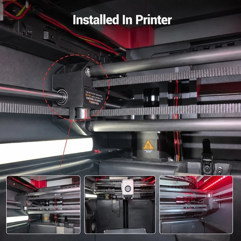 For X1/P1 X- Assembly Light Weight and High Rigidity Easy to Install X- Assembly for 3D Printer Parts [No.3 Elnic]