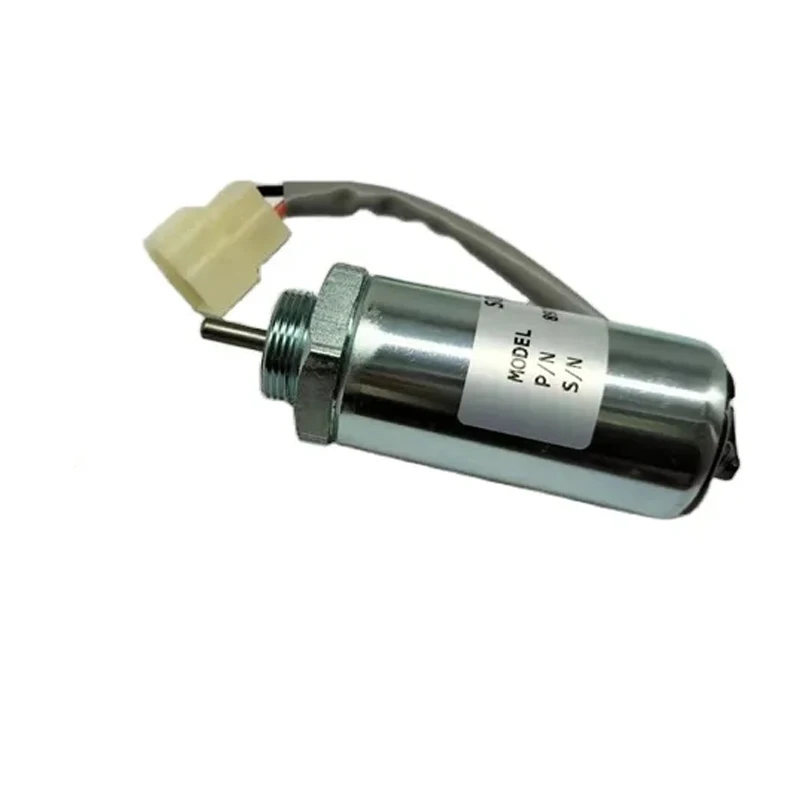 

Excavator parts flameout switch for Hitachi ZAXIS55 flameout solenoid valve 897329-5680 12V excavator parts free of freight.
