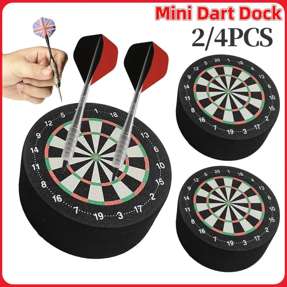 

2/4 шт. мини-док-док-дротик 10 см, дизайн для дартса, подставка для дисплея, держатель для уличного дома, семейных вечеринок, игр из пены EVA, базовая станция для дартса