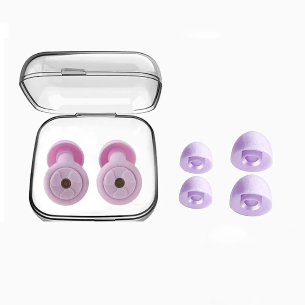 New for Sleeping Noise Cancelling Ear Plug Reusable Soft Sleeping Ear Plug Silicone Hearing Protection for Concert Motorcycle