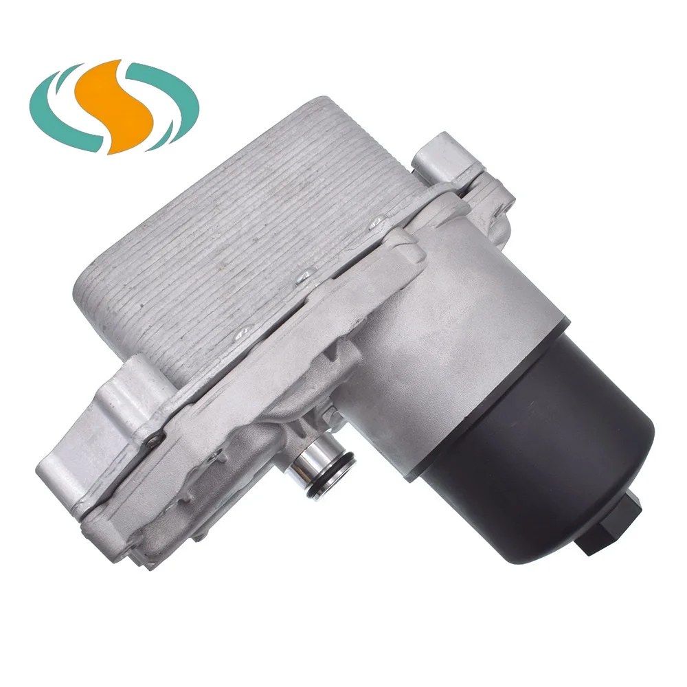 Oil Cooler Assembly LR040738 LR013149 GL1196 for Land Rover Discovery 4 2009-2018 for Range Rover 2012-2018 for Sport 2010-2018