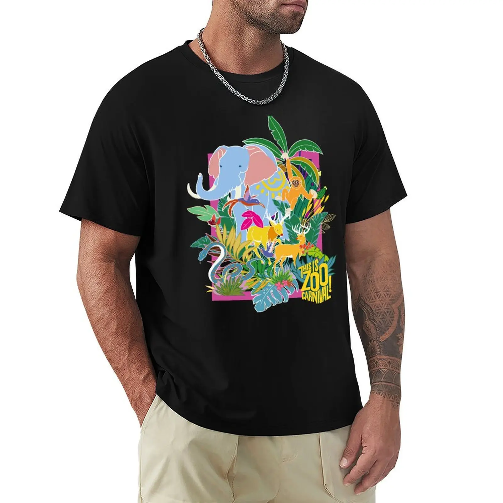 

Elephant - Zoo Carnival T-Shirt blacks for a boy football t shirt mens graphic t-shirts anime