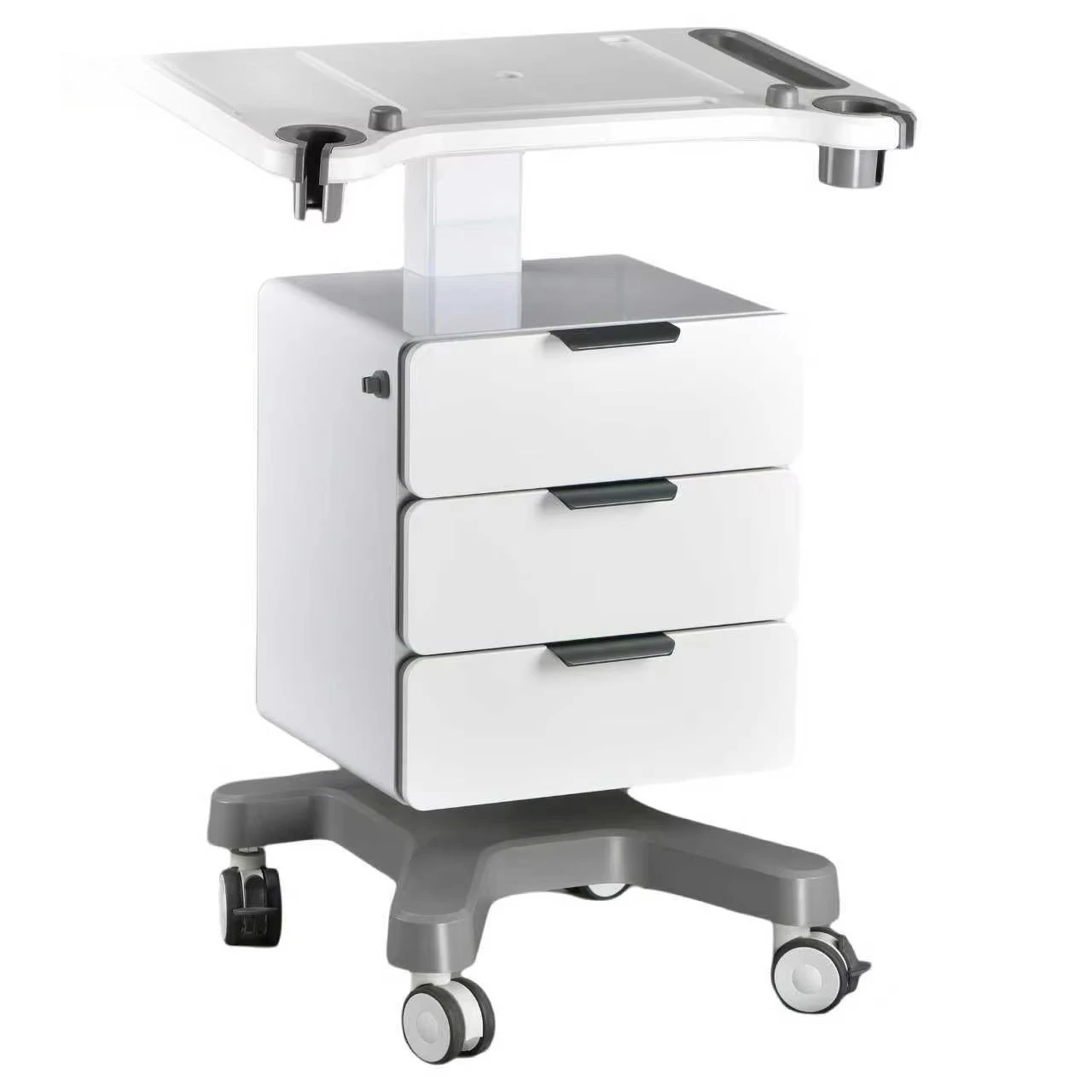 

Высококачественная эстетическая тележка с двумя ящиками для салонов красоты, многофункциональная подставка-тележка для инструментов и оборудования