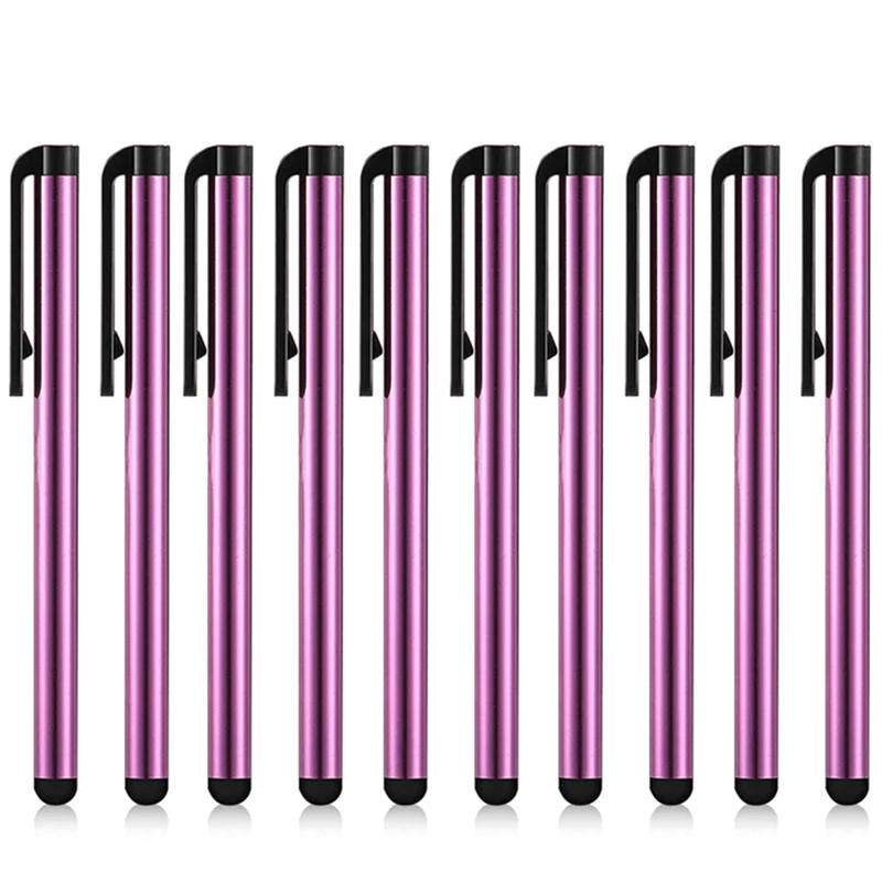 Universele styluspen voor iPhone 13, iPad Pro, Samsung tablet, Android, draagbare aanraakpen voor alle capacitieve schermen met penclip