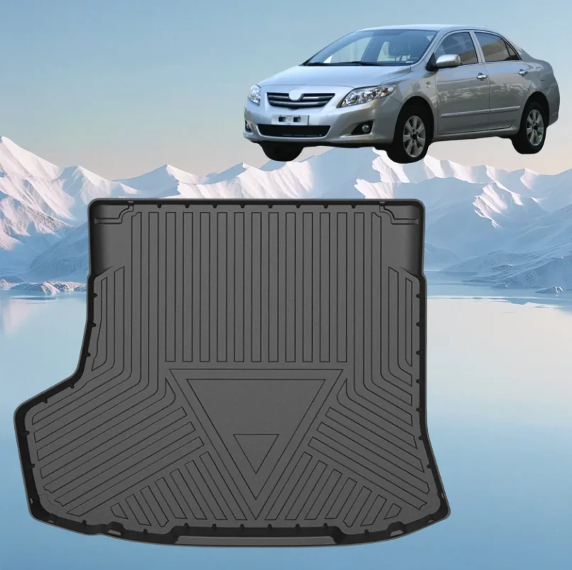 

For Toyota Corolla 2007-2013 E140/E150 Car Cargo Liner All-Weather TPE Non-slip Trunk Mats Boot Tray Carpet Interior Accessories