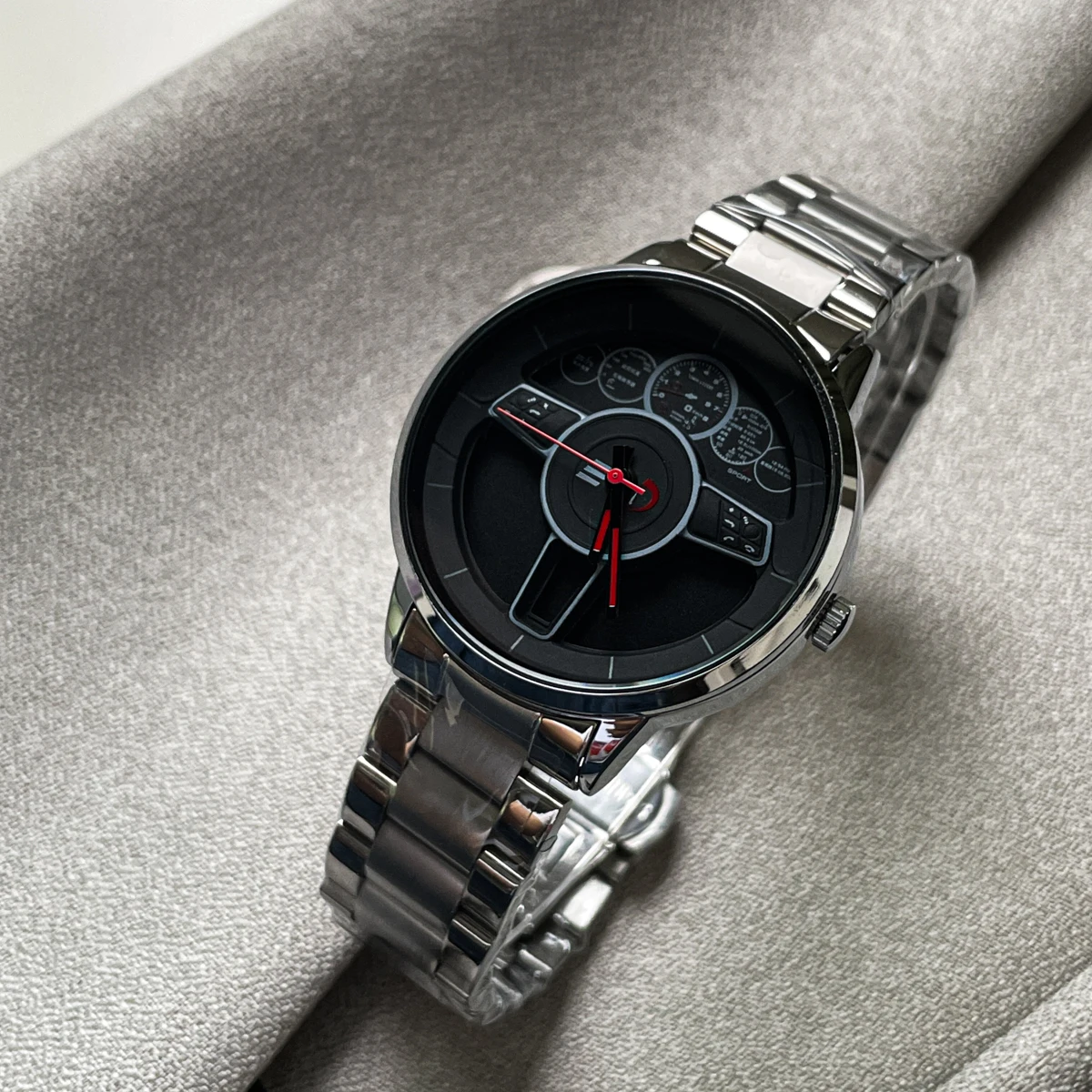 CILOA2025 new high-end watch men's brand genuine sports high-end men's light luxury gift stainless steel strap quartz watch