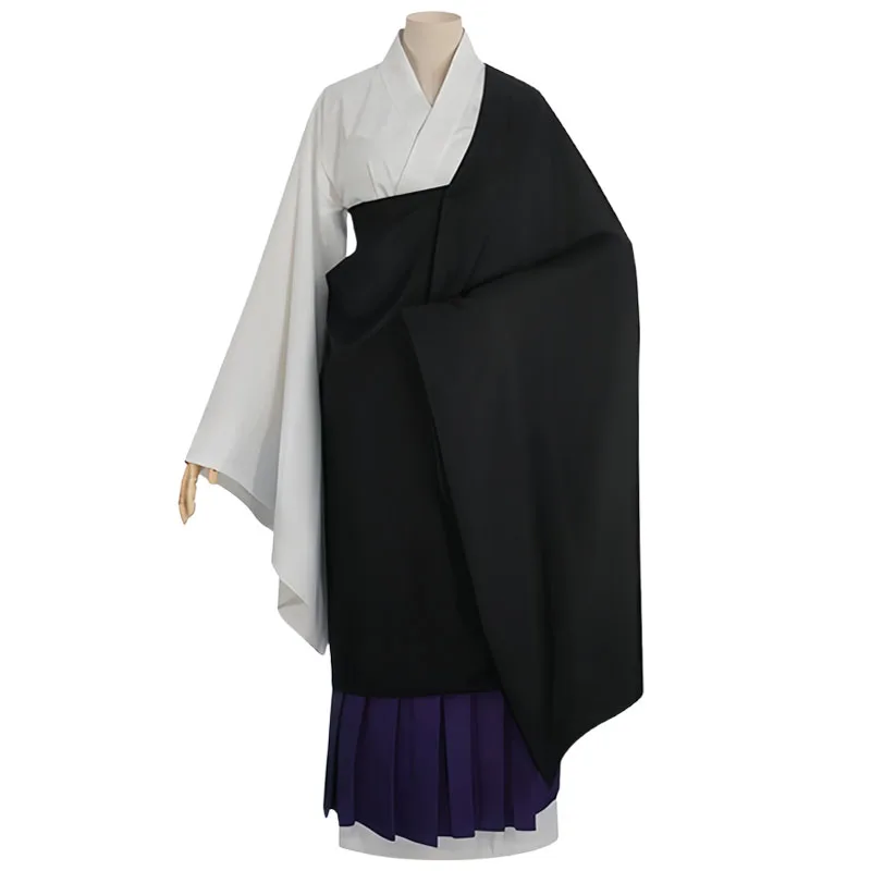 Uraume Jujutsu Kaisen Cosplay Set - Monk Robe Skirt Shawl Halloween Costume view 5