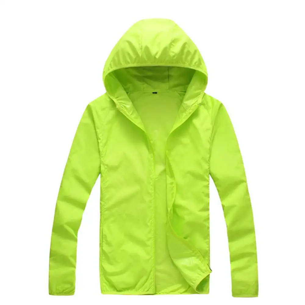 Women Men Jacket Summer Long Sleeve Hooded Windproof Sun Coat Fishing Jacket