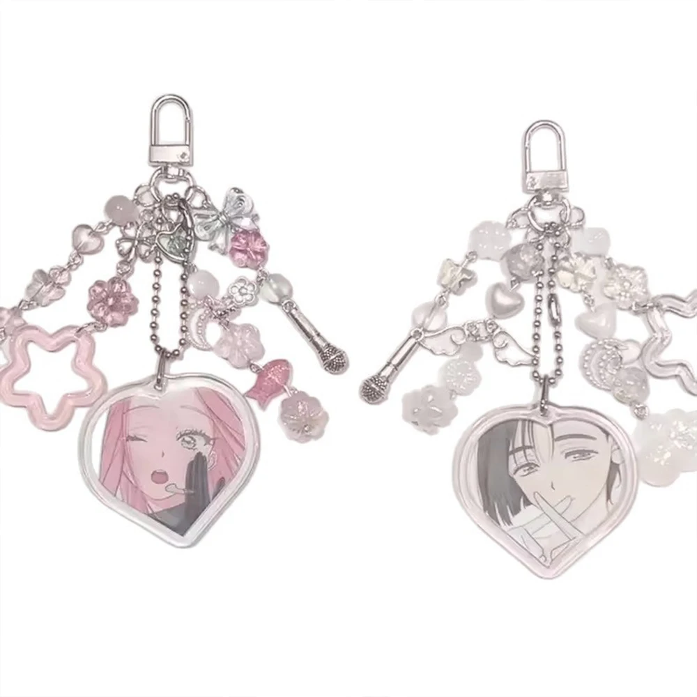 Alien Stage Same Style Mizi And Sua Matching Keychains Accessory Gifts