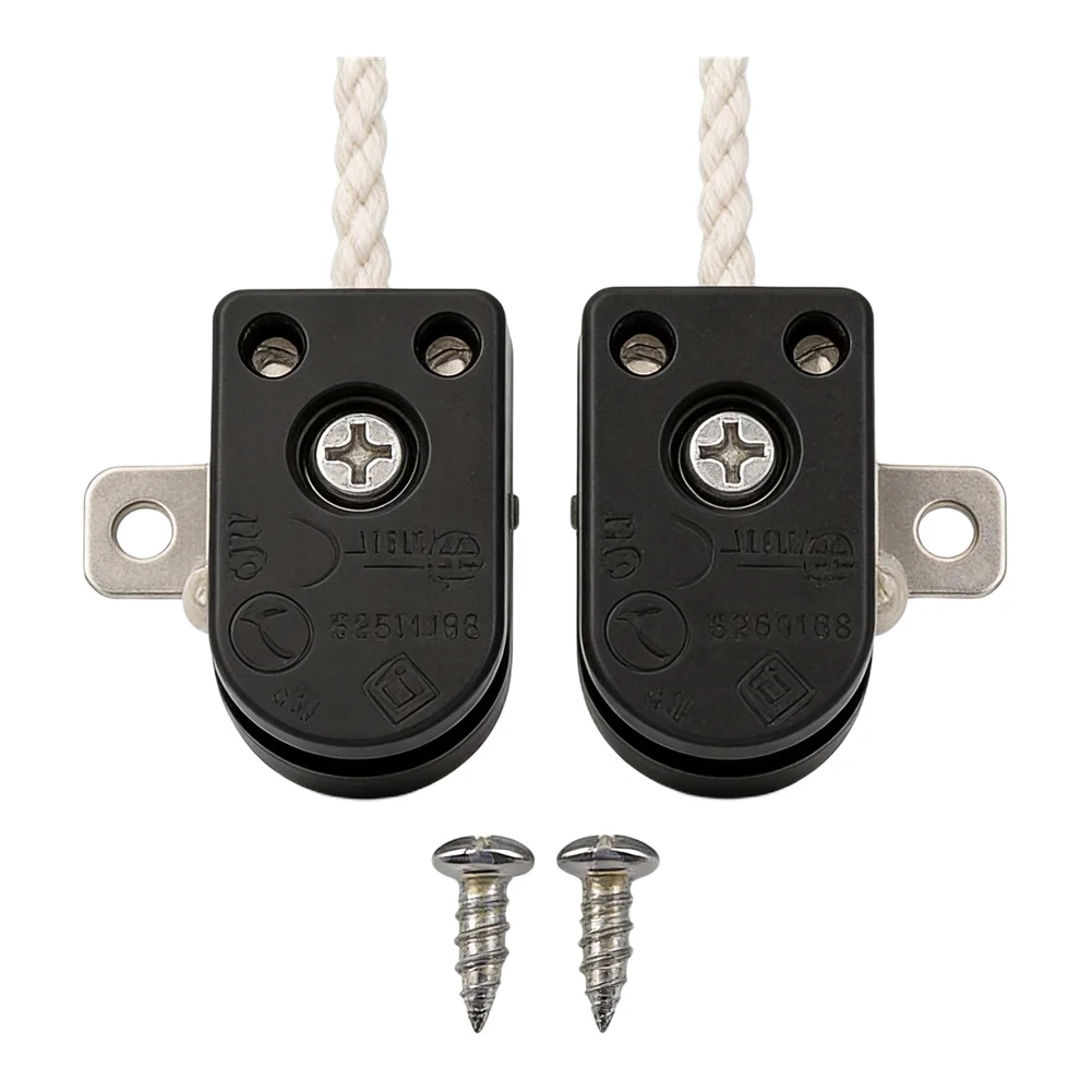 2A 250V Switch Furniture Lighting Control Easy To Install Plastic And Metal Material Pull Switch Design For Bedside Lamps