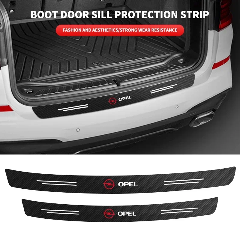 

Universal Car Trunk Rear Guard Bumper Plate Sticker For Opel Insignia Vectra C Mokka Skoda Rapid Fabia Superb Audi A3 A5 A4 B8