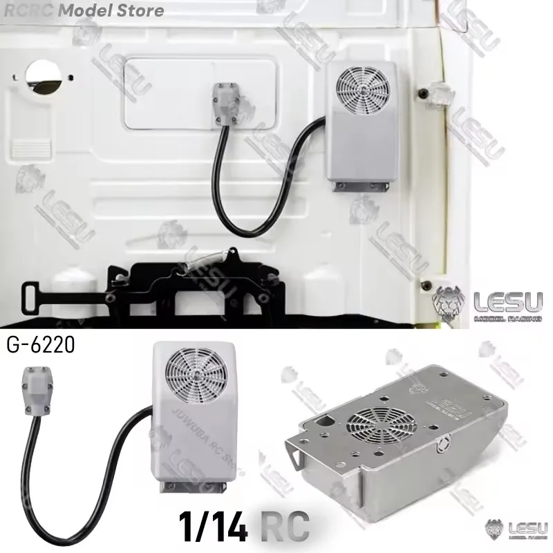 

1/14 RC Toy Truck Metal External Air Conditioner Decorative Part Trim For Tamiya Rc 1/14 Tractor Truck Series Parts Accessories