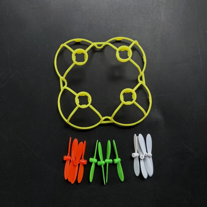 CX-10 CX 10 CX10 3sets propeller main blades 1pc protection cover guard Ring Mini RC Quadcopter Drone R/C Spare Parts