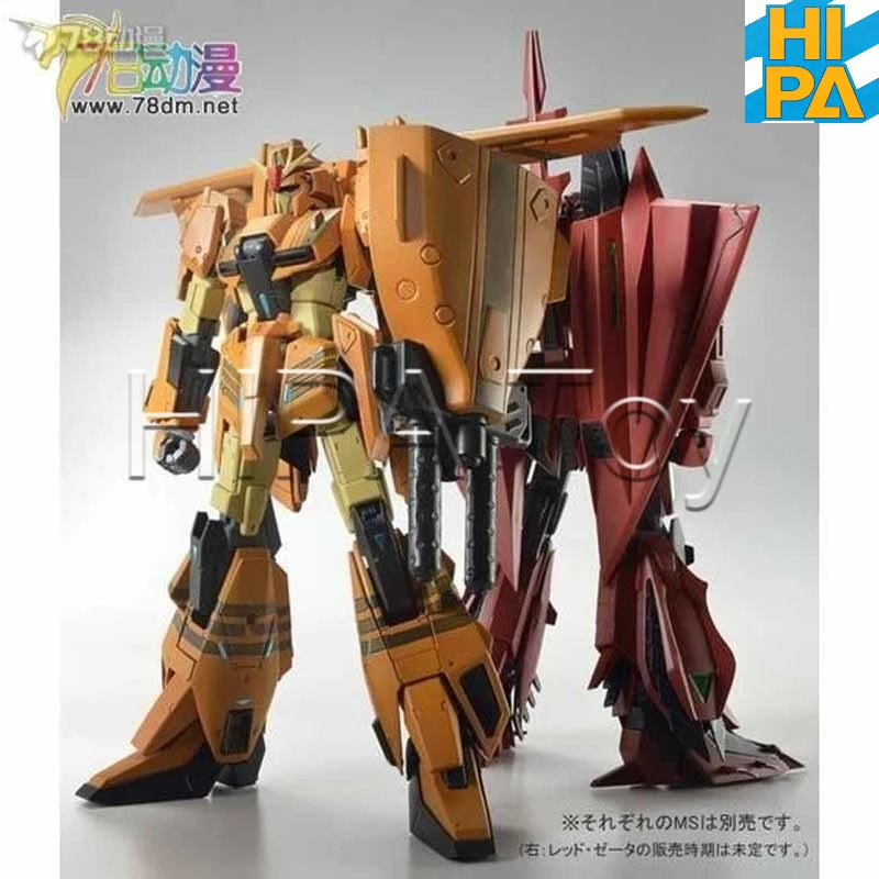 【In stock】HIPA Store Bandai Model Kit GUNDAM MG 1/100 ZETA GUNDAM III Anime Action Figure Assembly Model Toy Robot Collectible