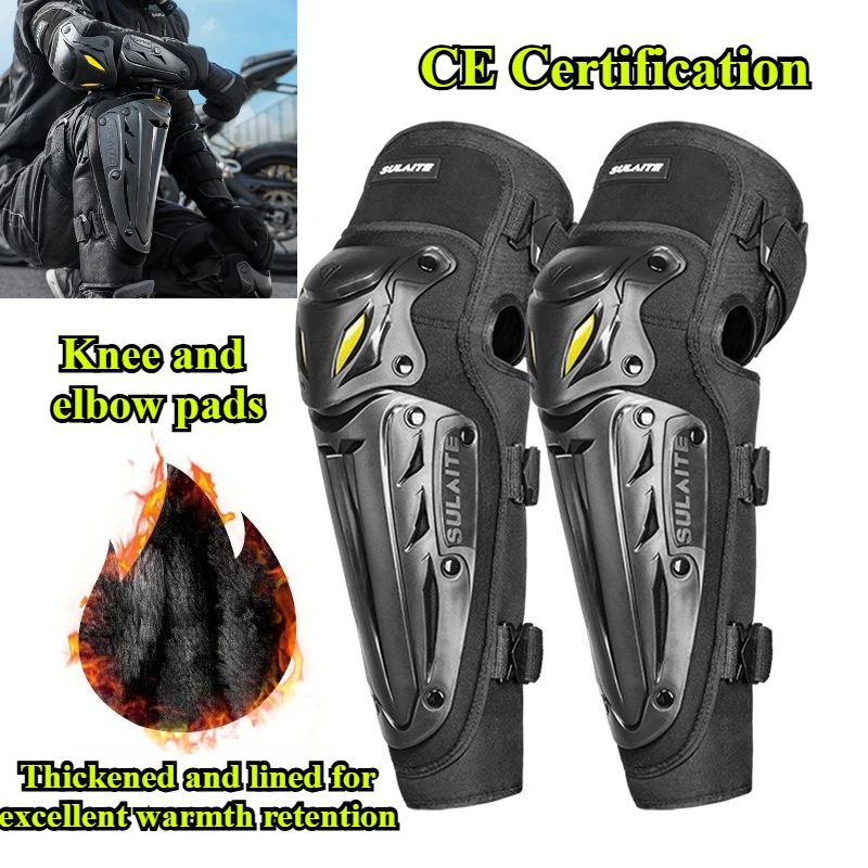 

Winter Warm Motorcycle Riding Knee Pads for Snowboard Skiing High Quality Protective Gear motorcycle accessories