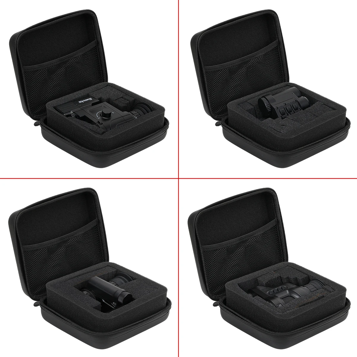 Waterproof Protective Box with Customizable Pluck Foam Interior For Pard NV007/NV007SP Henbaker NV710S/NV700S Sytong HT-66/HT-77 - Image 4