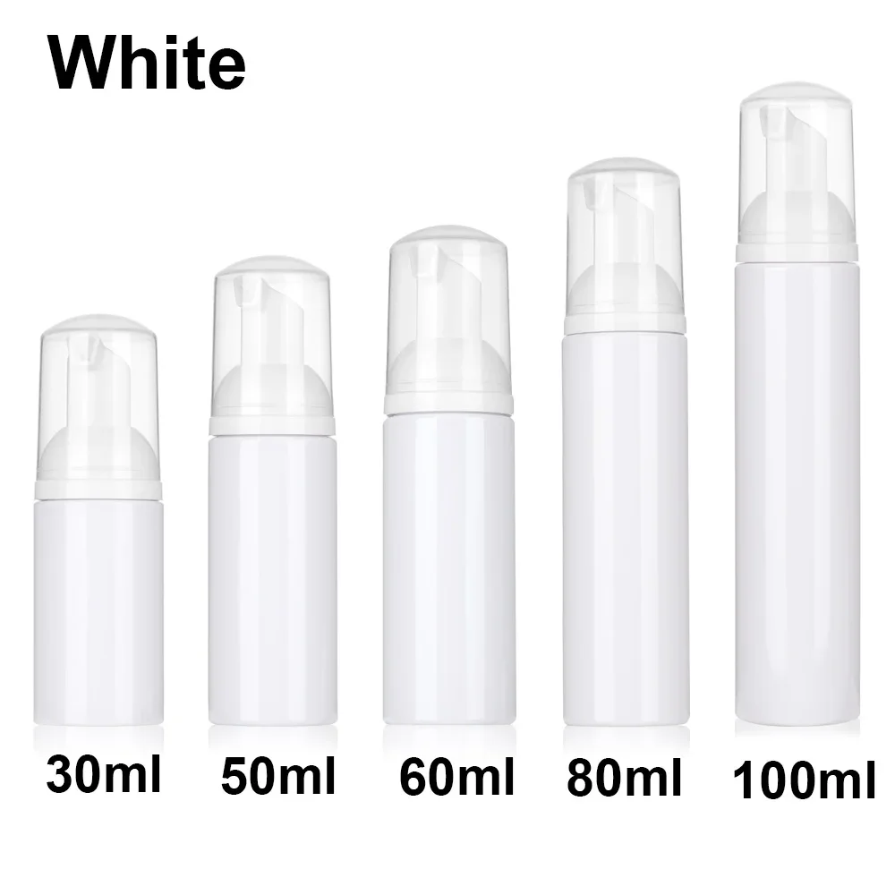 30/60/100ML Bottiglia di Schiuma di Plastica Sapone Mousse Dispenser di Liquido, Schiuma Shampoo Lozione Gel Doccia Pompa di Schiuma Bottiglie Cosmetici QIWU