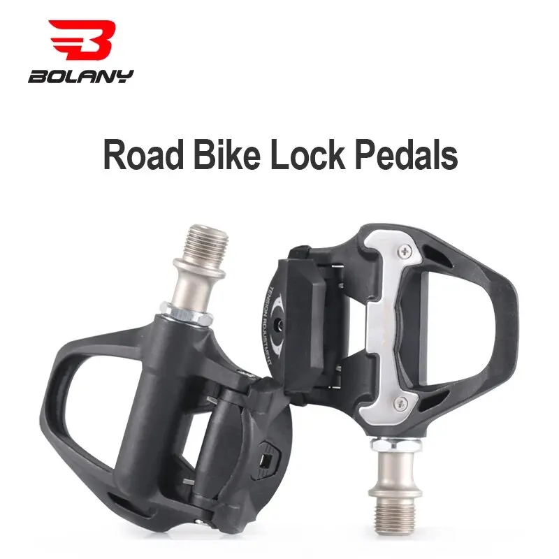 BOLANY Bicycle Pedal MTB Bike Self-locking Pedals Ultralight Sealed Self-Locking Pedals Road Bike Supplies