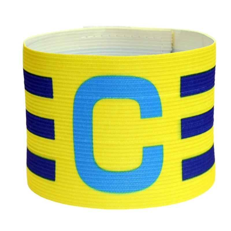 Y1UB Captain Armband Football, Multicolor Captain Arm Bands Football Kids Youth Adult, Adjustable Captain Armband for Soccer
