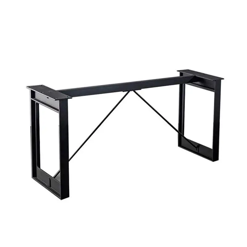 Solid Carbon Steel Dining Table Legs Bracket Desk Table Rack Desk Foot
