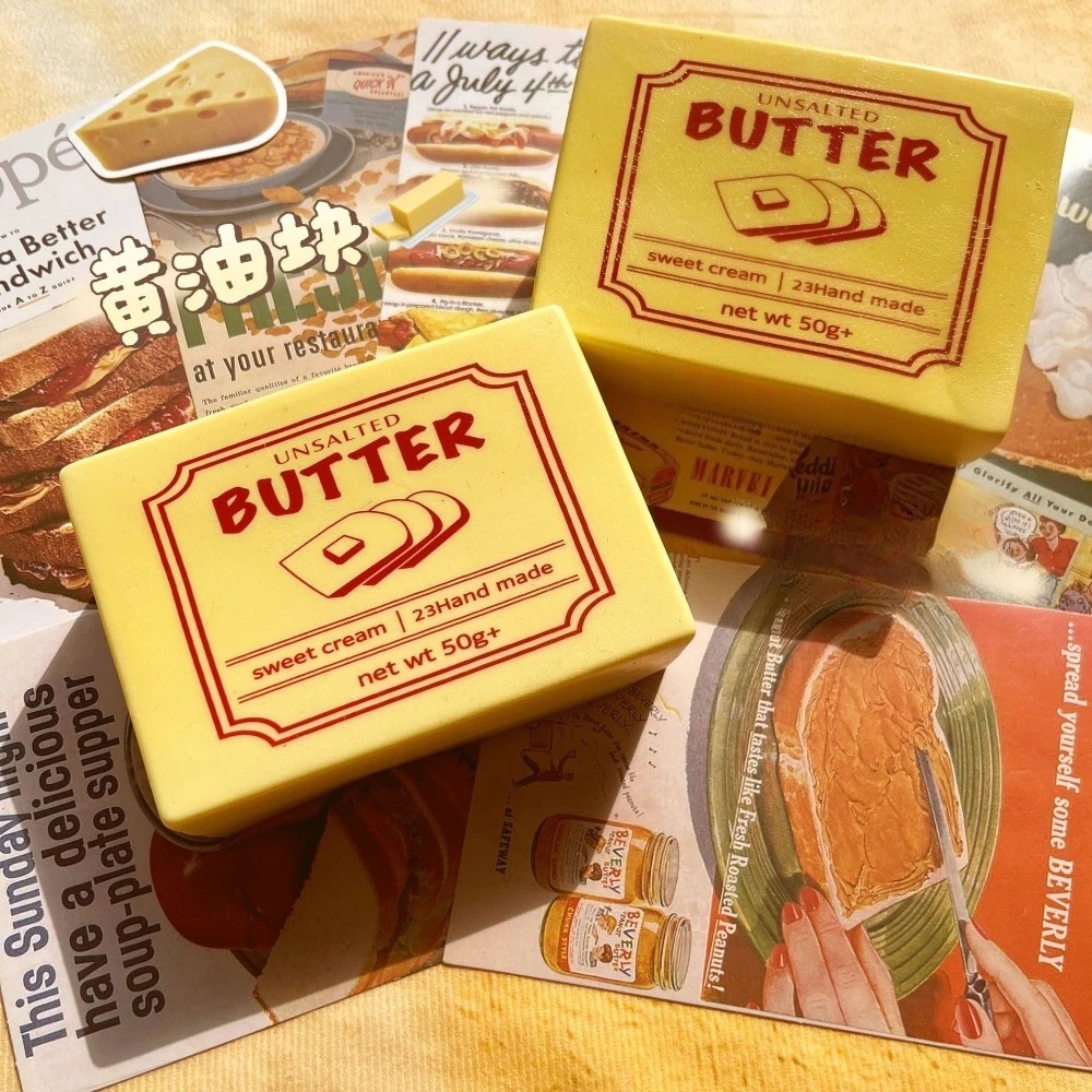 ของเล่นบีบเนยบล็อกนุ่มๆ บรรเทาความเครียด บีบแล้วคืนรูปช้าๆ ของเล่นเสริมพัฒนาการทางประสาทสัมผัส สำหรับผู้ที่มีความวิตกกังวล สมาธิสั้น สมาธิไม่ดี หรือออทิสติก ของขวัญสำหรับเด็ก