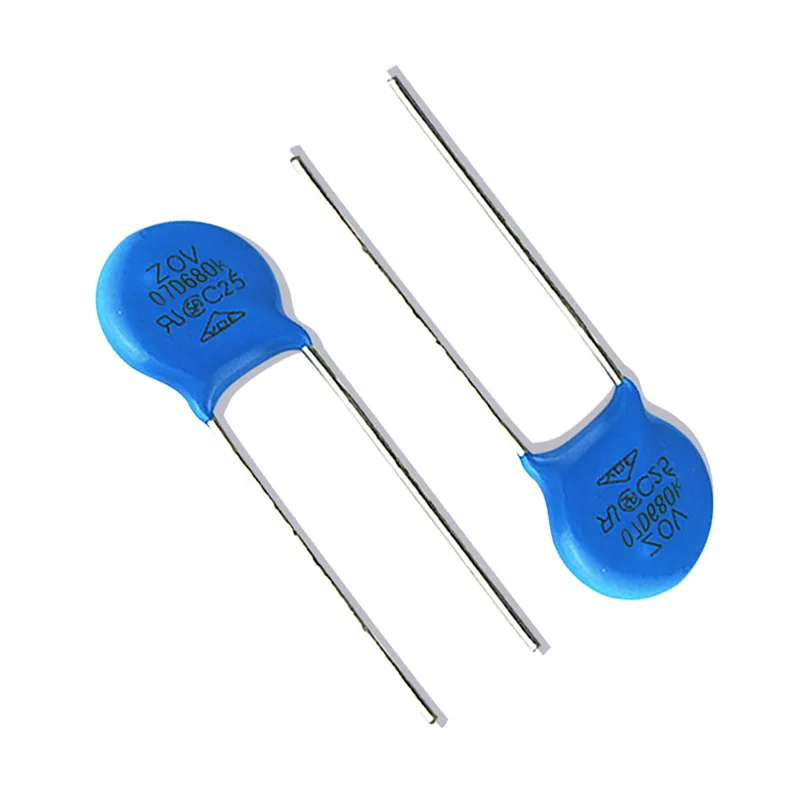 20pcs 7D680K Direct ZOV Varistor Diameter 7mm 07D-680K 68V Anti Surge Anti-Surge and Anti-Lightning Varistor