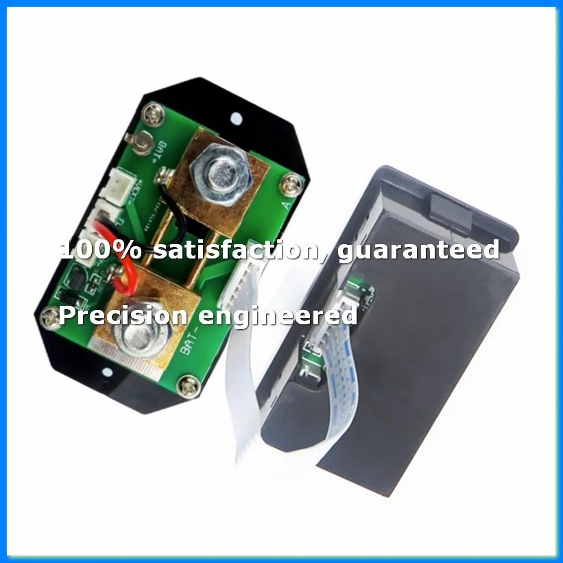 VA7510S Voltage and Current Meter,100A 6-75V/0V-120V DC Ammeter Voltmeter Monitor Output Battery Charge and Discharge-FS