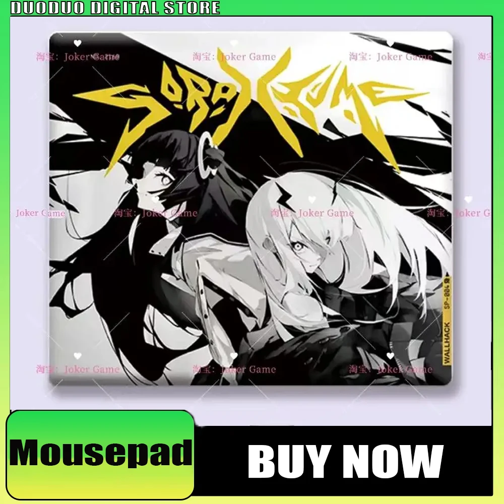 

WALLHACK Twins-SORA X YUME стеклянный коврик для мыши игровой FPS закаленное стекло копия выпуск коврики для мыши гладкие профессиональные подарки для ПК геймеров