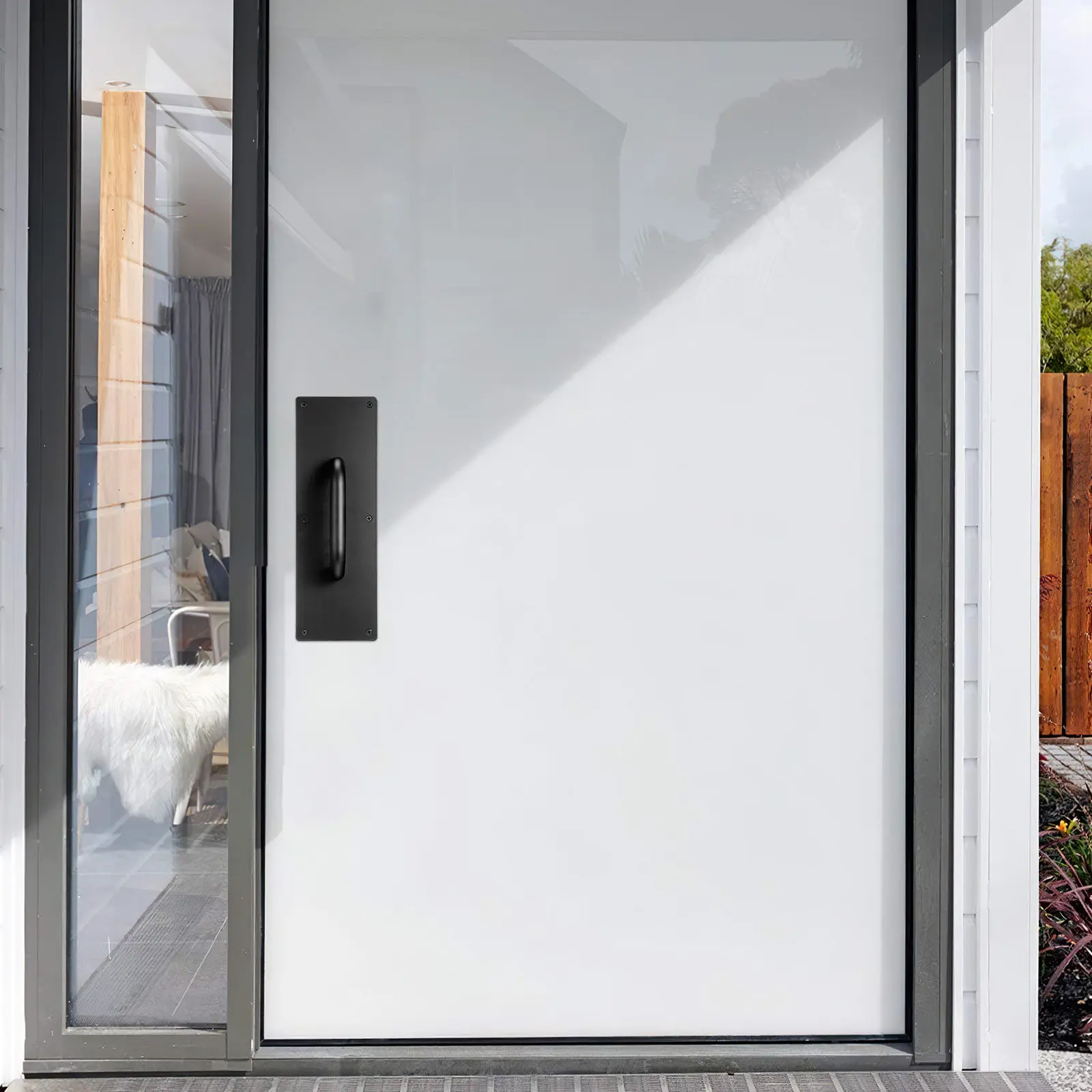 

Коммерческая ручка-скоба для раздвижных дверей, большая несущая ручка из нержавеющей стали для деревянных раздвижных дверей и шкафов