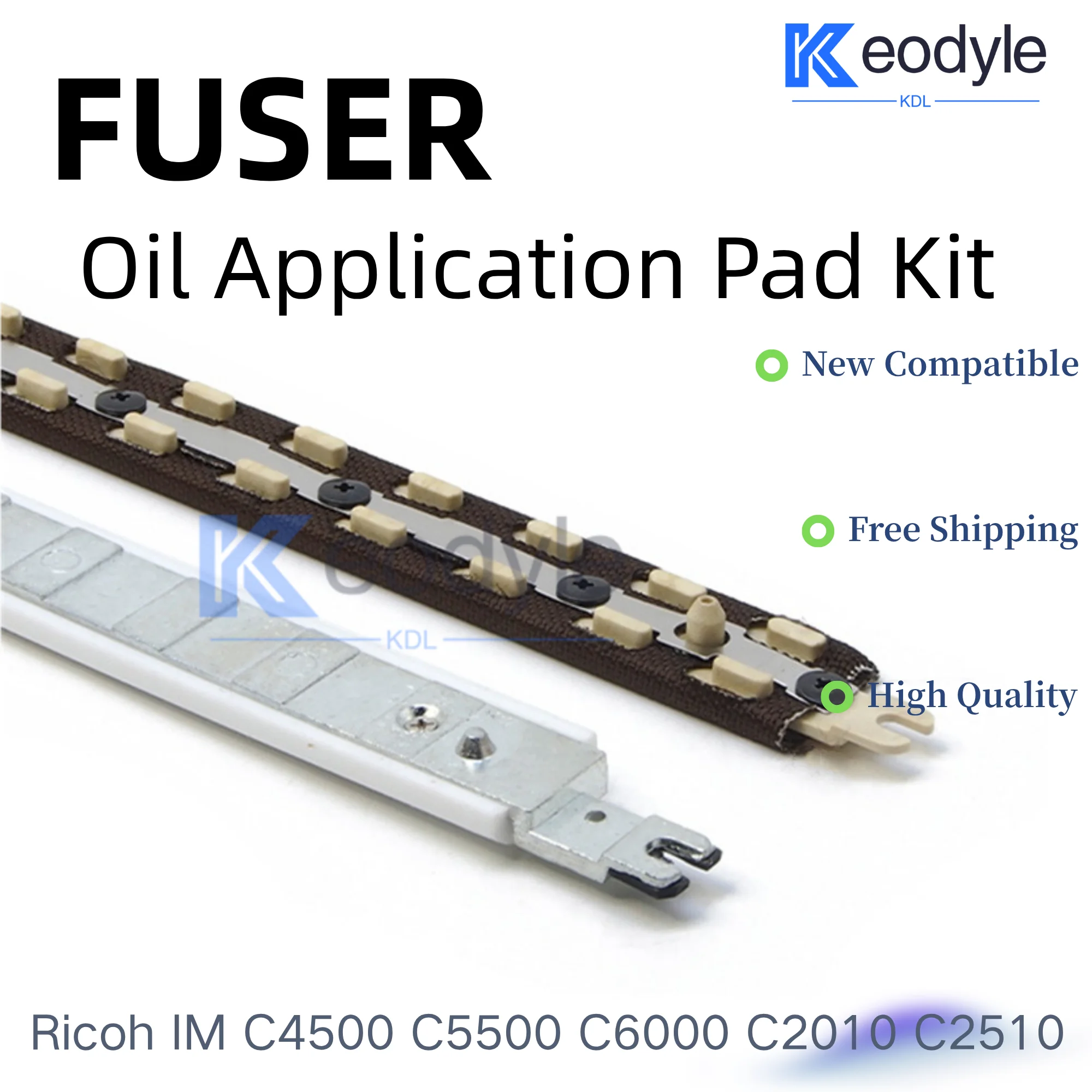 OEM Fuser Oil Application Pad Improved Pad For Ricoh IM C4500 C5500 C6000 C2000 C2500 C2010 C2510 C3010 C3510 C4510 C5510 C6010