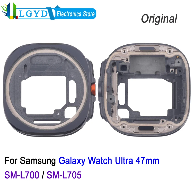 Titanium Metal Watch Frame For Samsung Galaxy Watch Ultra 47mm SM-L700 SM-L705, Watch Screen Frame Repair Replacement Part