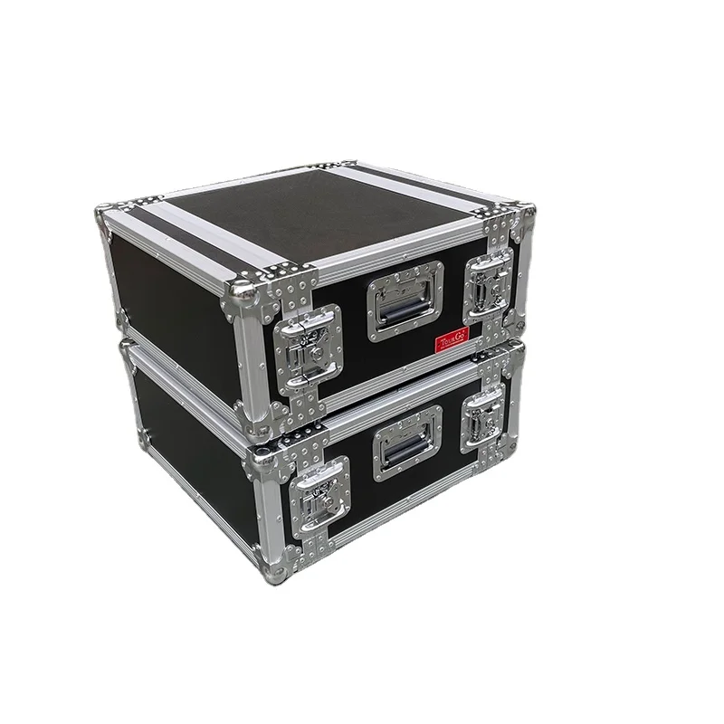 

AMP 2U Rack Mount Pro DJ Audio Road Trunk Tool Flight Case