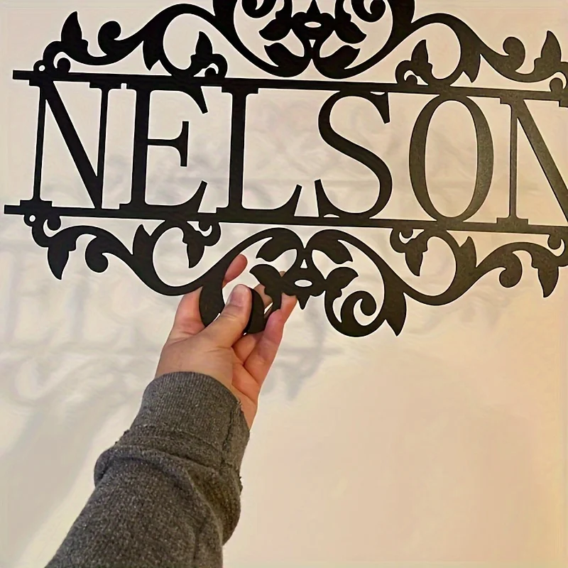 

Металлическая декоративная табличка с резьбой, настенный декор для дома и улицы