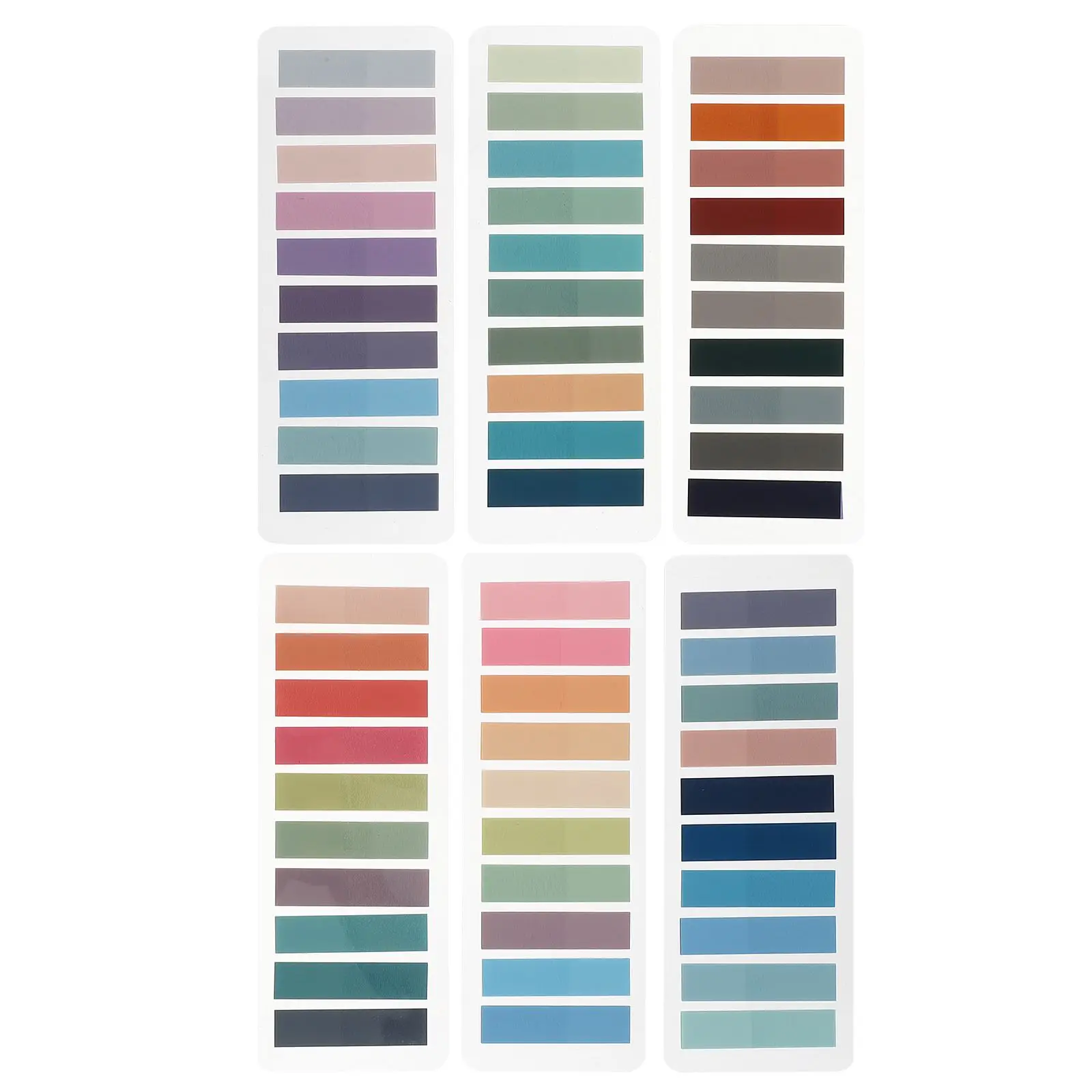 1200 Pcs Portable Handwritten Label Stickers Self-adhesive Page Tabs Sticky Flags Paper Marker for Books Markers