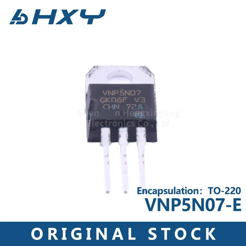 5PCS   Vnp5n07-e Silk screen VNP5N07 TO 220 power electronic switch