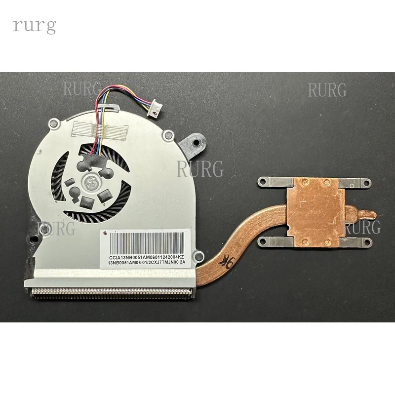 R+  FOR ASUS Vivobook S400C heatsink and CPU cooling fan 13NB0051AM06-01