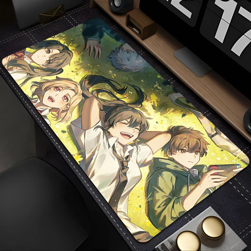 Muismat Laptop Kantoorkast Toetsenbord Pad Rubberen bureaumat Grote muismat Antislip O-omniscient Readers Viewpoint Extended Pad