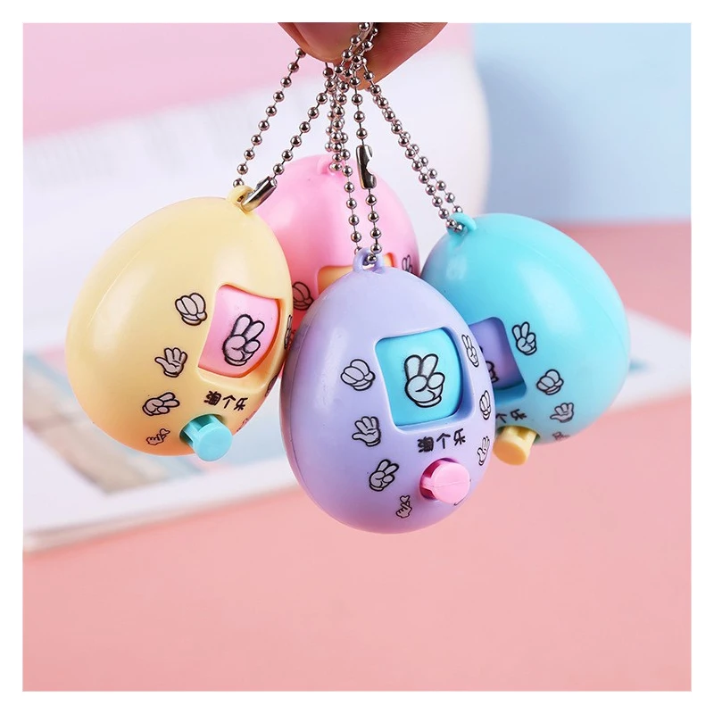 3PCS Forbici di carta da roccia Gioco fortunato Giocattoli di rilevamento antistress Puntelli di gioco per feste di compleanno genitore-figlio