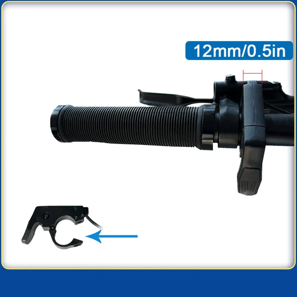 1pc E-Bike Thumb Throttle Lithium Electric Bicycle Moped Quick Release Thumb Throttle WP/SM Connector 109R Waterproof / Common