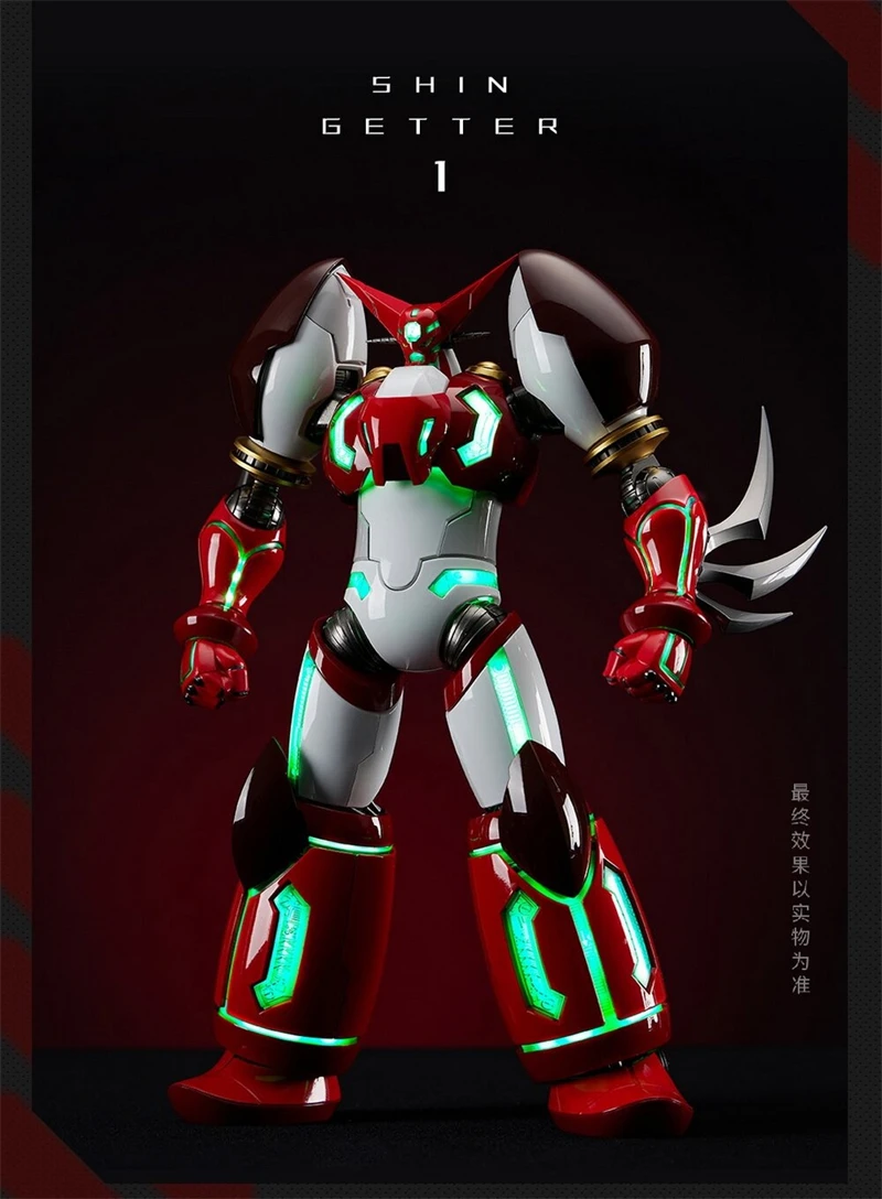 In Stock BLITZWAY x MOSHOWTOYS Carbotix Shin Getter 1 Action Model Figure