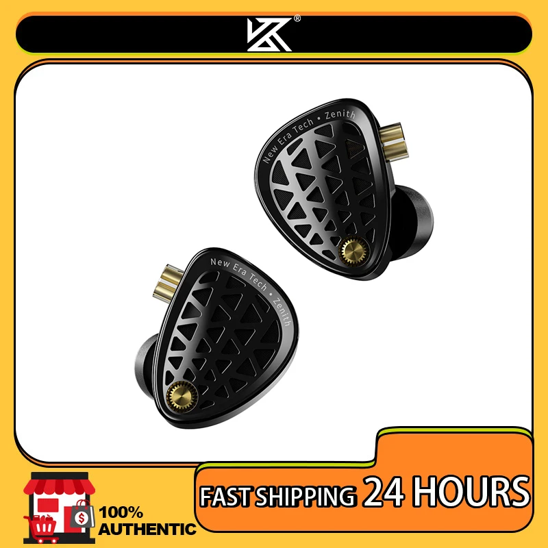 KZ Zenith Auriculares intrauditivos sintonizables de última generación Auriculares metálicos con controlador dinámico LEMs