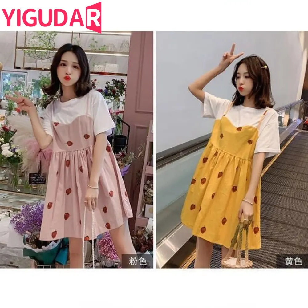 

Sping Summer Maternity Off Shoulder Dresses A-Line Mummy Dresses Clothing for Pregnant Women Simple Style Maternity Clothes