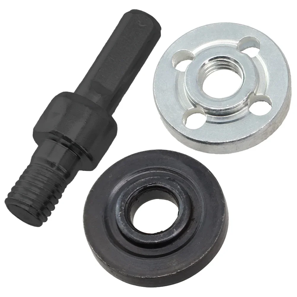 Imagem -02 - Broca Elétrica para Angle Grinder Converter Conexão Rod Adapter Pressure Plate Ferramentas Elétricas Acessórios 10 mm Pcs