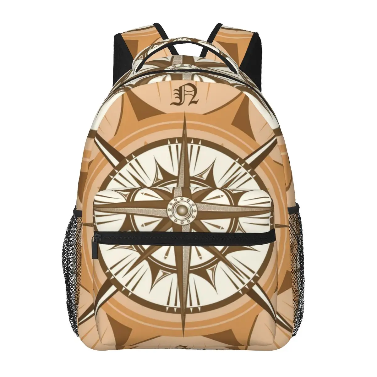 Medieval Compass Wind Rose Backpack for Girls Boys Travel RucksackBackpacks for Teenage school bag