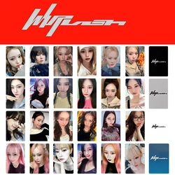 6/24Pcs/Set Kpop Winter Karina Whiplash Album Personal Photocards Giselle Ningning Two Sides Print Selfie Lomo Cards Fans Gifts