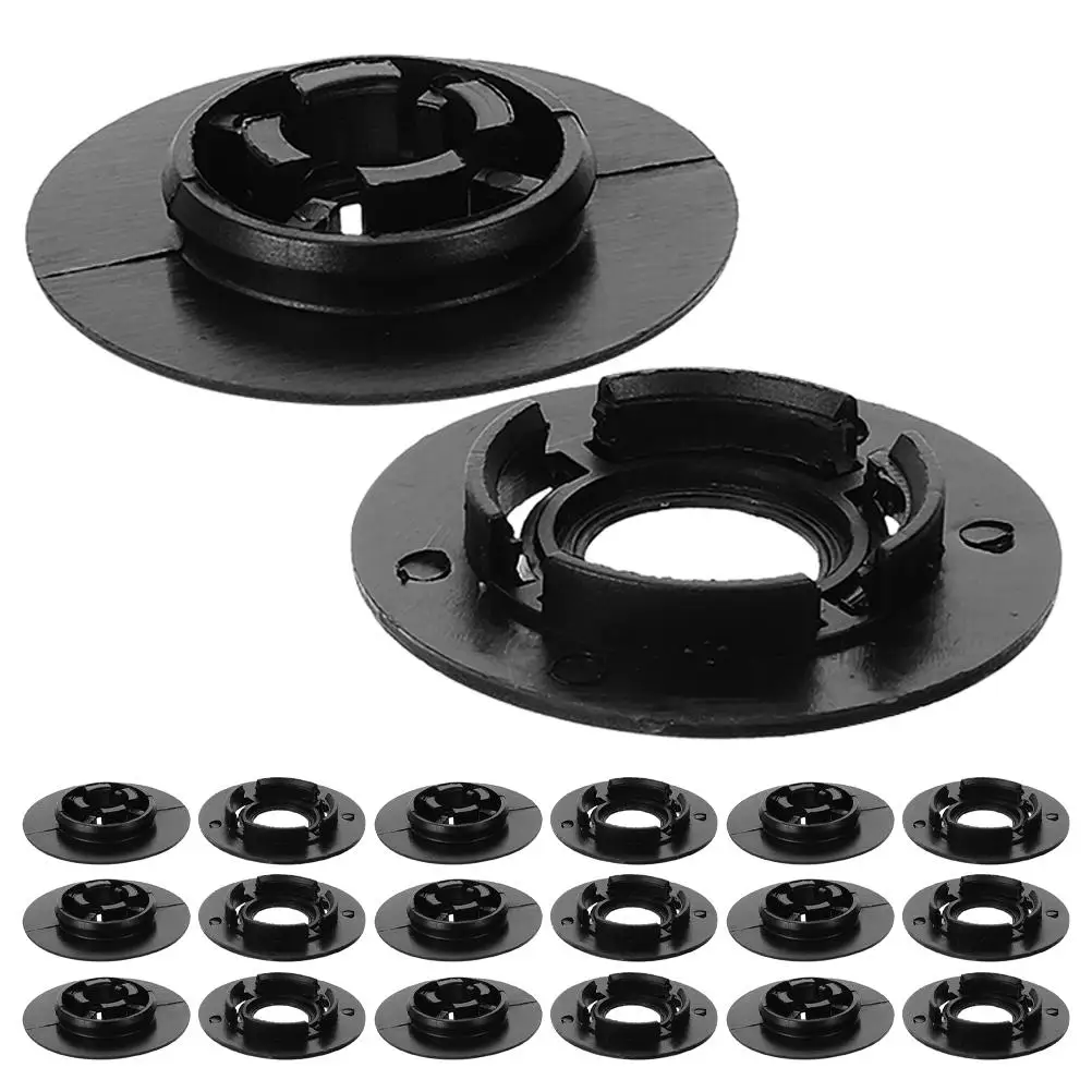

16 Pcs Car Floor Mat Buckle Detailing Foot Fixing Clip Retainer for Automotive Carpet