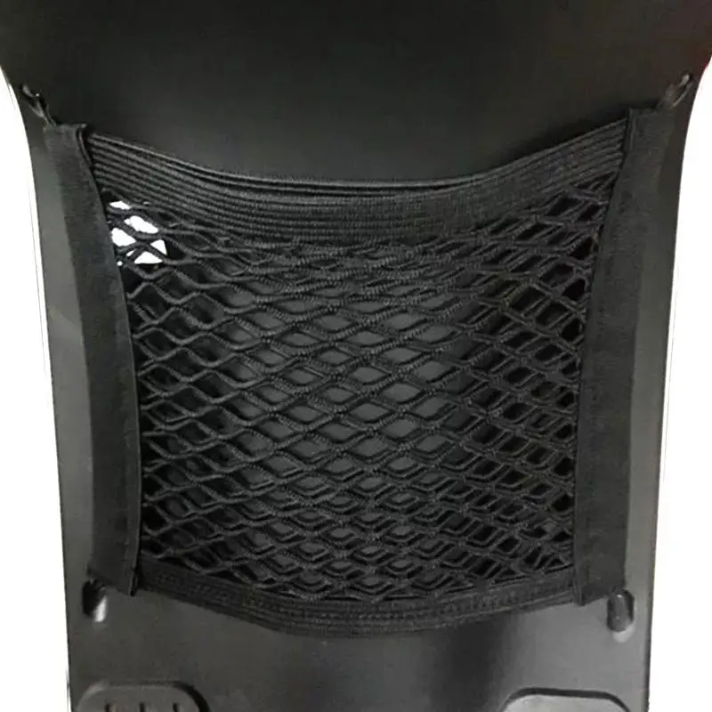 Bike Cargo Net High Strength Elastic Mesh Cargo Net With Motorcycle Net Storage Bag Motorcycle Net With Easy Installation