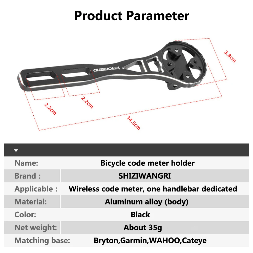 Fahrrad Stoppuhr Tachometer Halterung Kohle faser Rennrad Computer erweiterte Halterung Fahrrad Code Tisch halter für Garmin Gopro